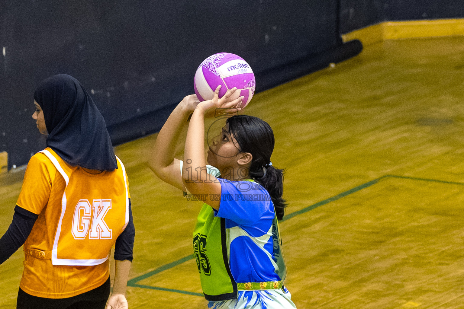 Day 8 of 24th Milo Netball Association Championship was held in Social Center at Male', Maldives on Monday, 8th September 2025. Photos: Mohamed Mahfooz Moosa / images.mv