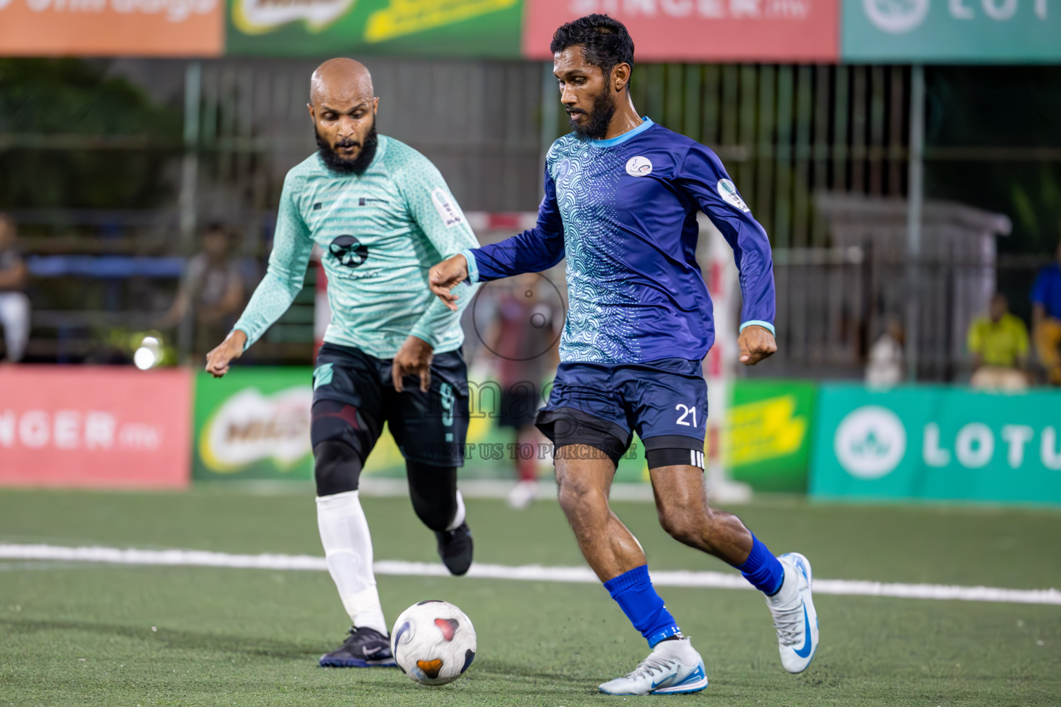 Dharumavantha vs Thauleemee Gulhun in Club Maldives Classic 2024 held in Rehendi Futsal Ground, Hulhumale', Maldives on Saturday, 14th September 2024. Photos: Ismail Thoriq / images.mv