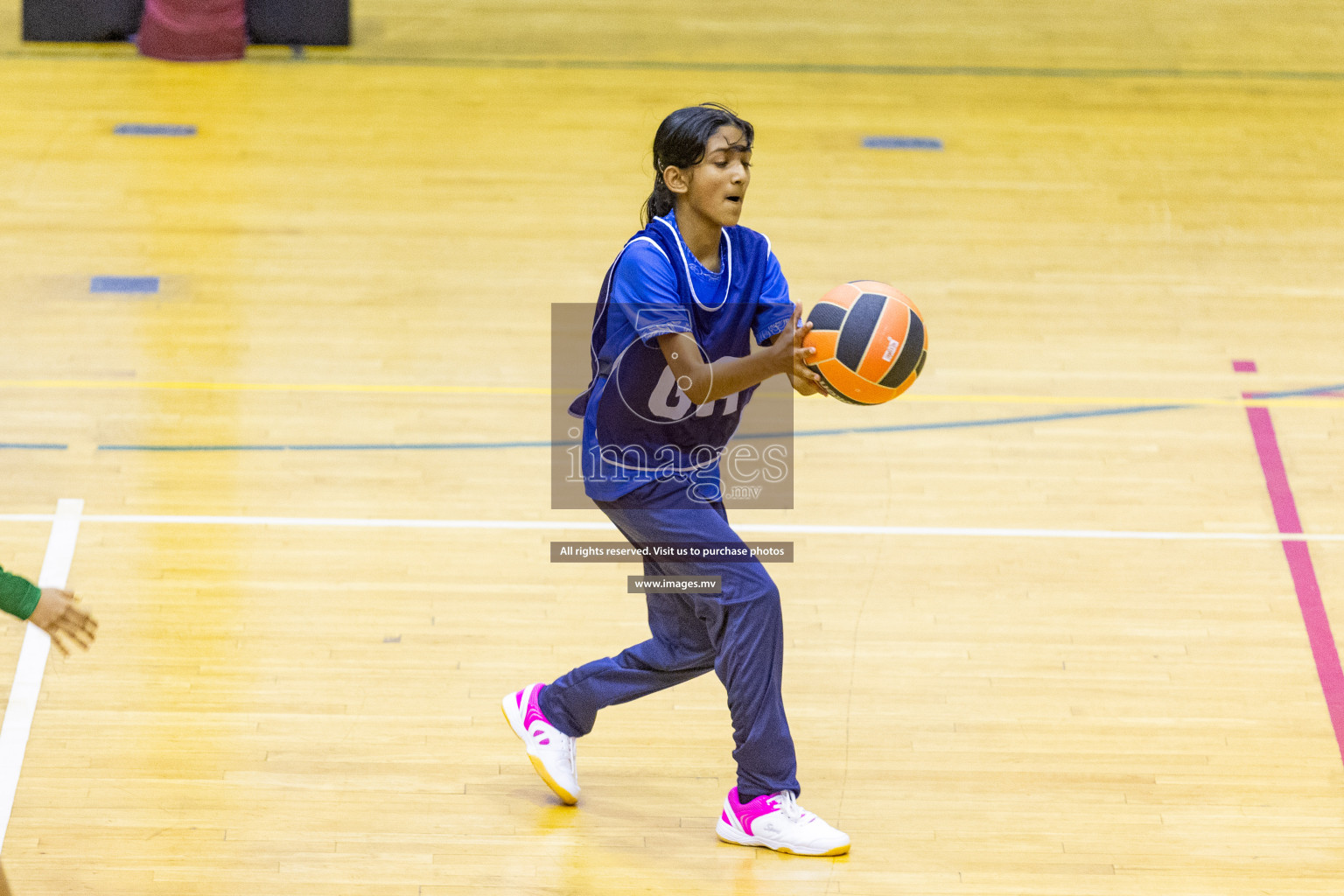 Day7 of 24th Interschool Netball Tournament 2023 was held in Social Center, Male', Maldives on 2nd November 2023. Photos: Nausham Waheed / images.mv