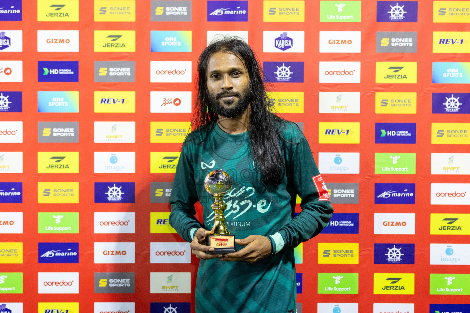 L Maabaidhoo  vs L Dhanbidhoo in Day 3 of Golden Futsal Challenge 2024 was held on Wednesday, 17th January 2024, in Hulhumale', Maldives Photos: Nausham Waheed / images.mv