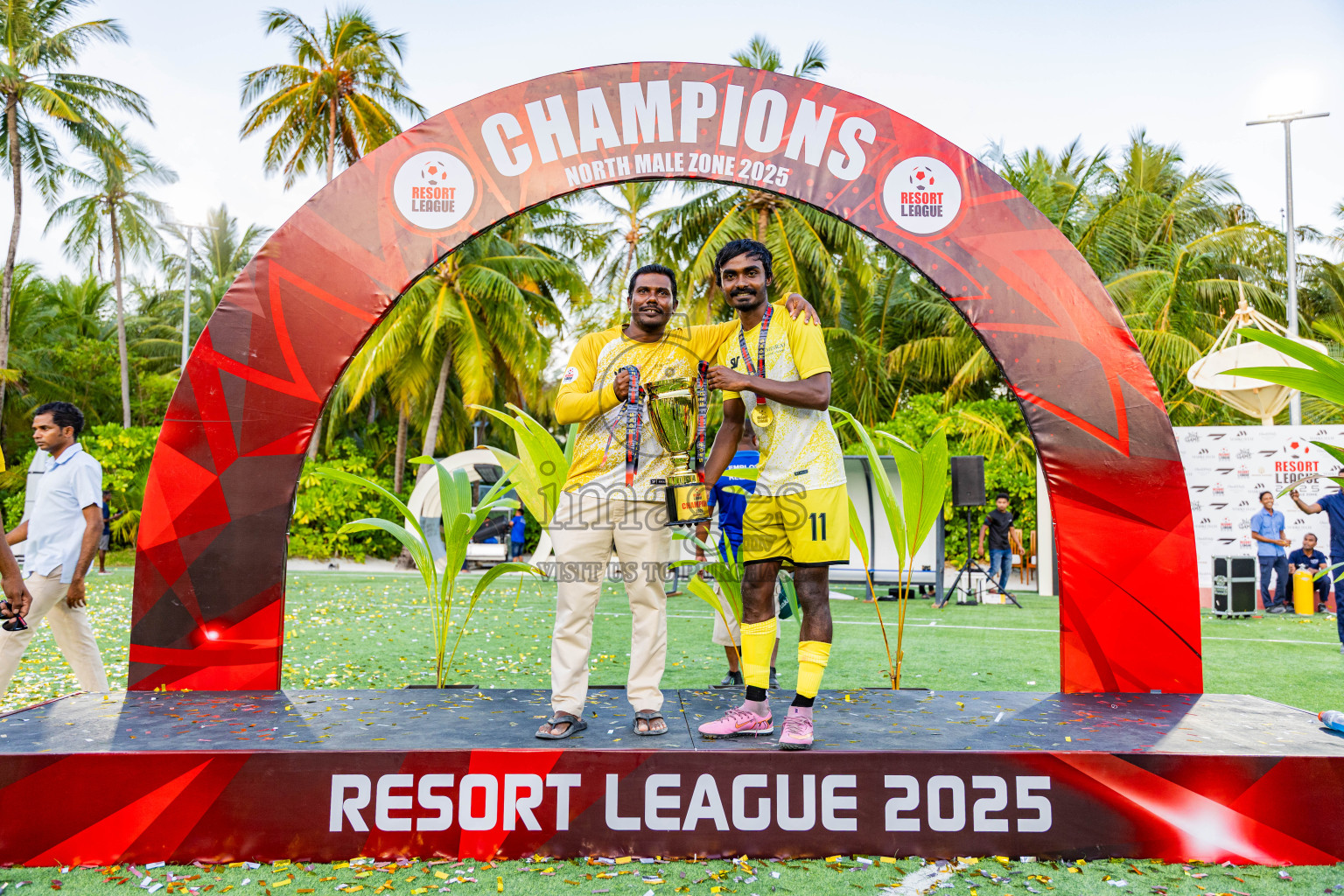 Jumeirah vs Varu in Final of Resort League 2025 (North Male Zone) was held on Saturday, 27th September 2025 in One And Only Reethi Rah Maldives Resort, Photos: Areef Adam / images.mv