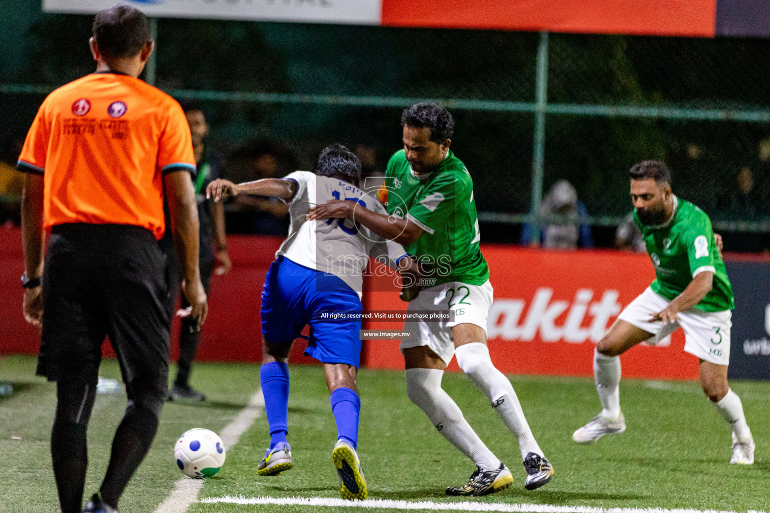 Hulhumale Hospital vs PSM in Club Maldives Cup Classic 2023 held in Hulhumale, Maldives, on Saturday, 22nd July 2023 Photos: Hassan Simah/ images.mv