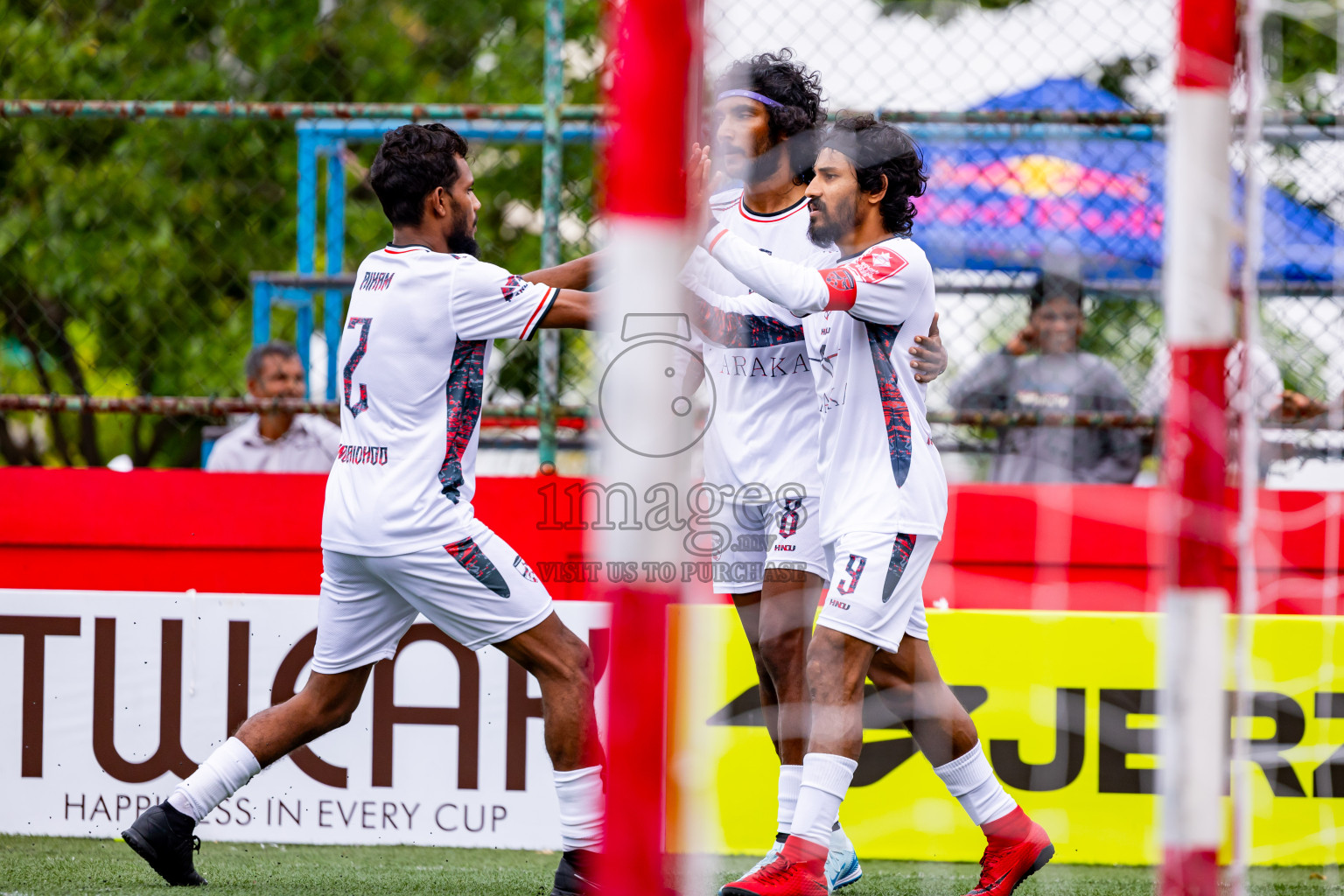 R Meedhoo VS R Inguraidhoo in Day 6 of Golden Futsal Challenge 2025 on Friday, 6th January 2025, in Hulhumale', Maldives Photos: Nausham Waheed / images.mv