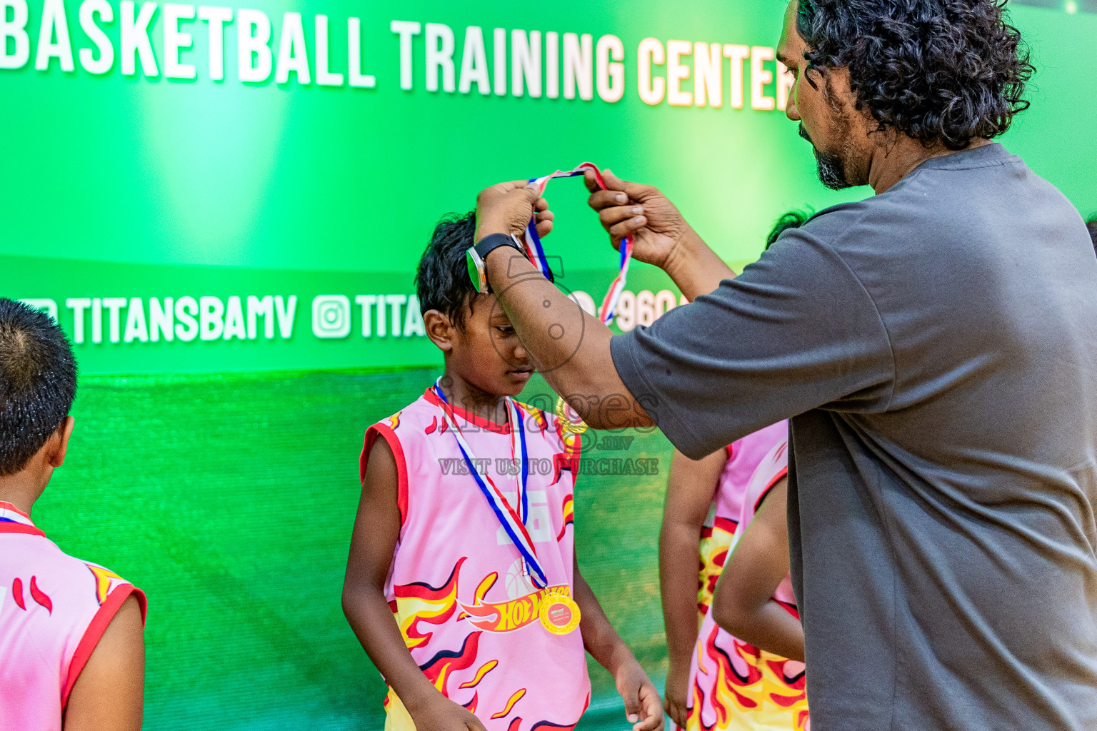 Day 3 of Milo 5 x 5 Junior Challenge 2025 - Basketball tournament held in Basketball Training Center, Male', Maldives on Saturday, 11th October 2025. Photos by: Nausham Waheed, Areef Adam / Images.mv