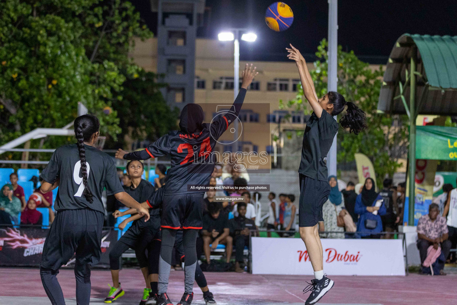 Day4 of Slamdunk by Sosal on 15th April 2023 held in Male'. Photos: Ismail Thoriq / images.mv