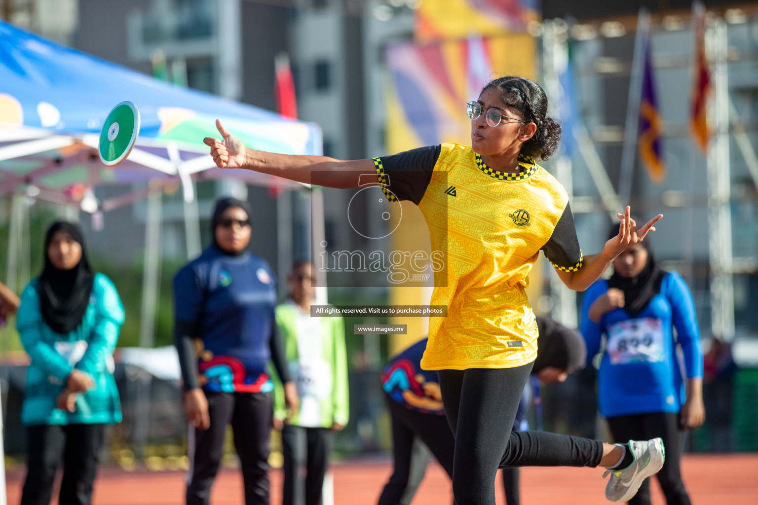 Day three of Inter School Athletics Championship 2023 was held at Hulhumale' Running Track at Hulhumale', Maldives on Tuesday, 16th May 2023. Photos: Nausham Waheed / images.mv