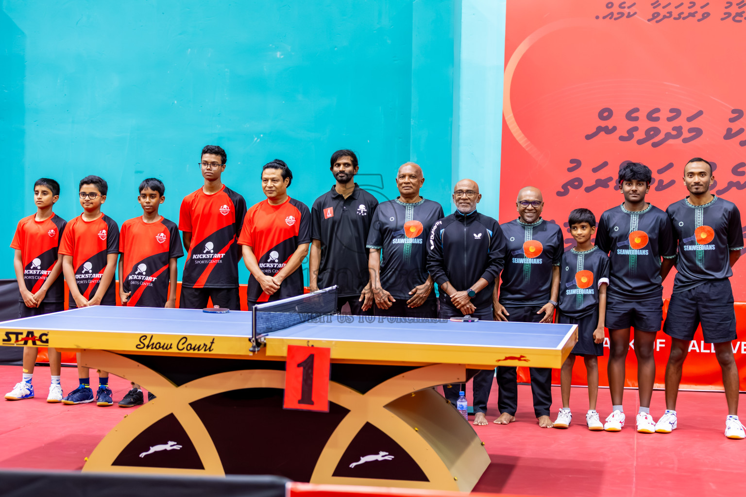 Day 5 of BML 63rd National Table Tennis Tournament 2025 was held on Friday, 29th August 2025 in Male' TT Hall, Male', Maldives. Photos: Nausham Waheed / images.mv