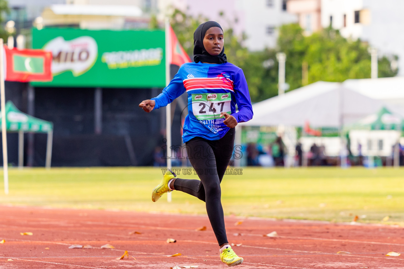 Day 2 of National Athletics Championship 2025 was held at Ekuveni Running Ground in Male', Maldives on Friday, 15th August 2025. Photos: Nausham Waheed  / images.mv