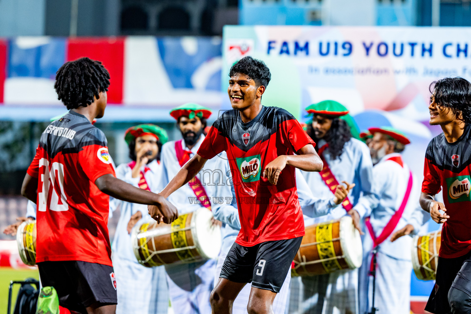 Super United Sports vs TC Sports Club in the Final of Under 19 Youth Championship 2024 was held at National Stadium in Male', Maldives on Monday, 1st July 2024. Photos: Nausham Waheed / images.mv