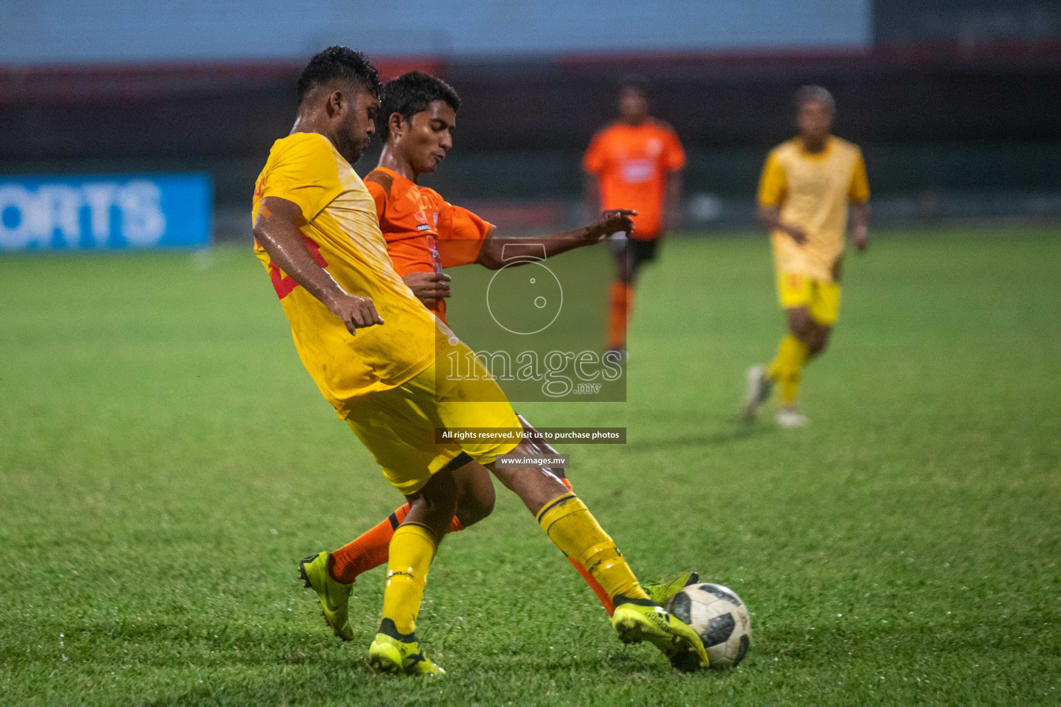 Club Eagles vs Victory SC in Dhiraagu Dhivehi Premier League 2019, in Male' Maldives on 08th August 2019. Photos: Ismail Thoriq / images.mv