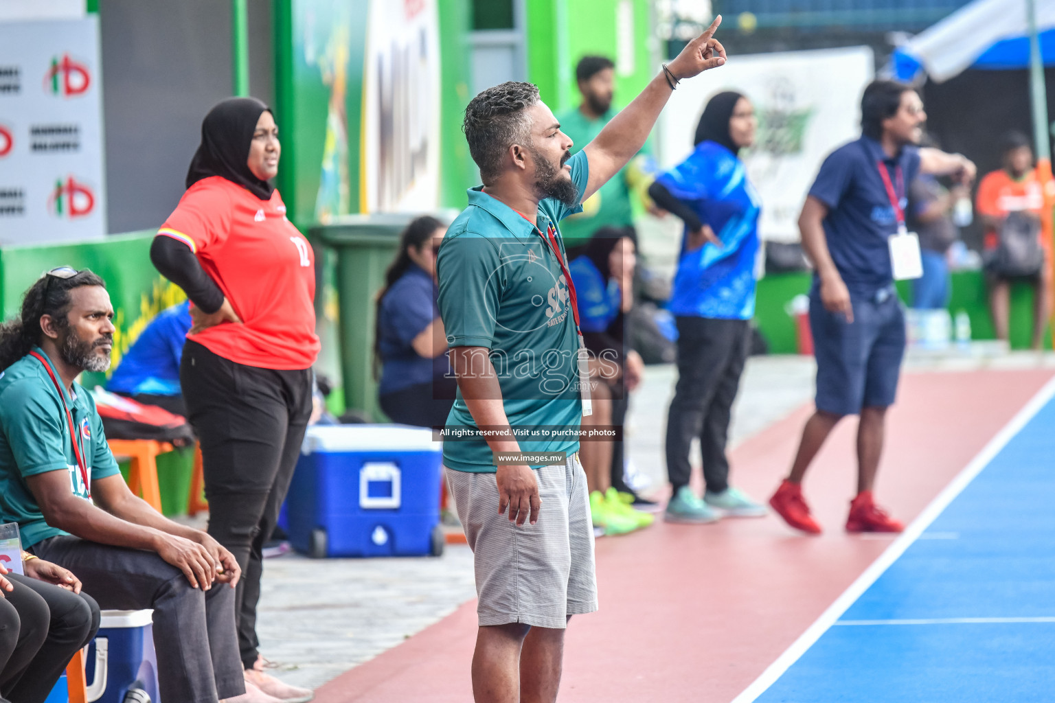 Day 7 of MILO 6th Inter Office Handball Tournament 2022 Photos by Nausham waheed