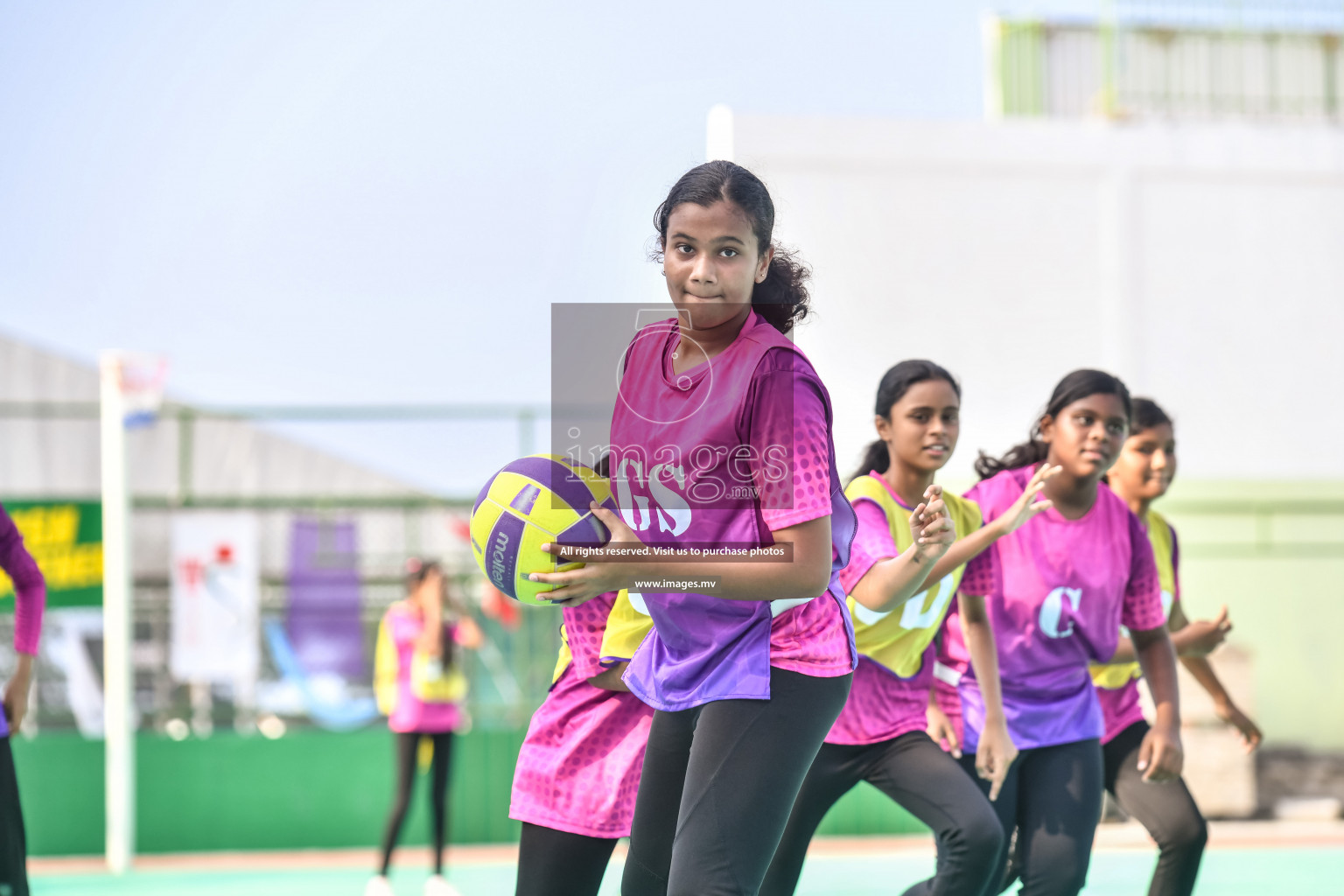 Day 7 of Junior Netball Championship 2022 on 11th March 2022 held in Male', Maldives. Photos by Nausham Waheed