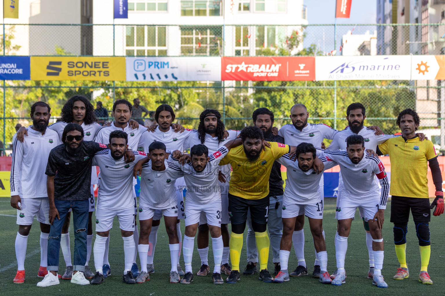 GA Dhaandhoo vs GA Maamendhoo in Day 5 of Golden Futsal Challenge 2024 was held on Friday, 19th January 2024, in Hulhumale', Maldives Photos: Mohamed Mahfooz Moosa / images.mv