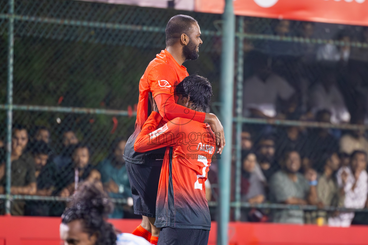 L Gan vs L Maabaidhoo in Day 14 of Golden Futsal Challenge 2025 was held on Saturday, 18th January 2025, in Hulhumale', Maldives. Photos: Ismail Thoriq / images.mv