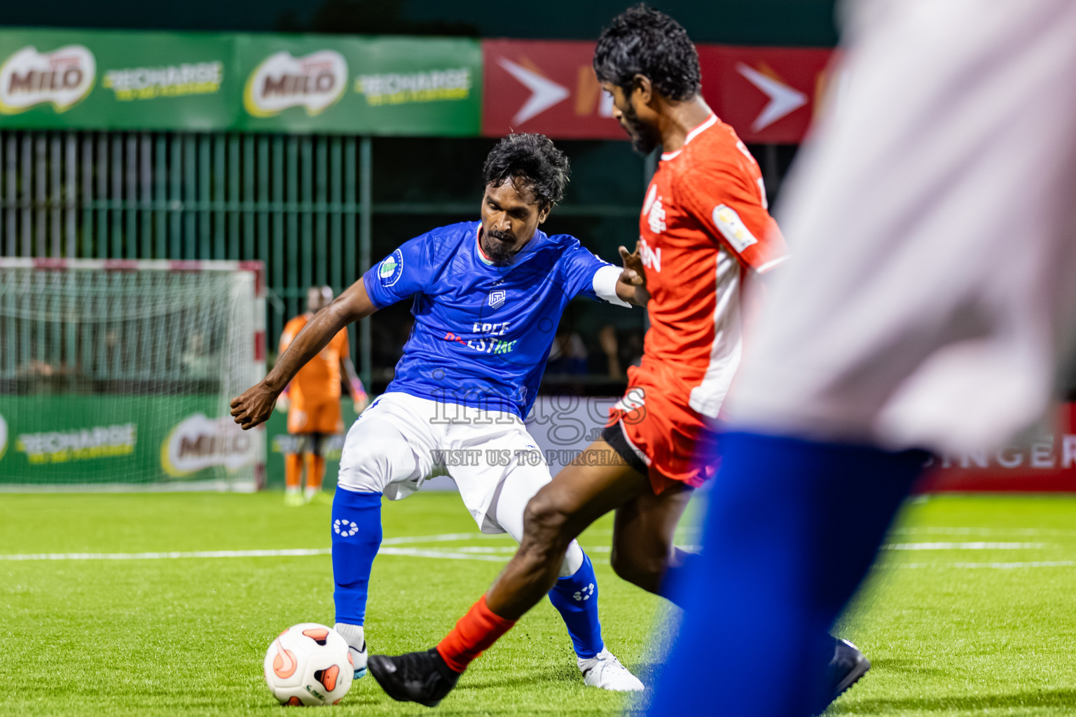 Team Naivaadhoo vs Club Combination in Day 1 of Kings Cup of Club Maldives Cup 2025 held in Rehendi Futsal Ground, Hulhumale', Maldives on Saturday, 30th August 2025. Photos: Areef / images.mv
