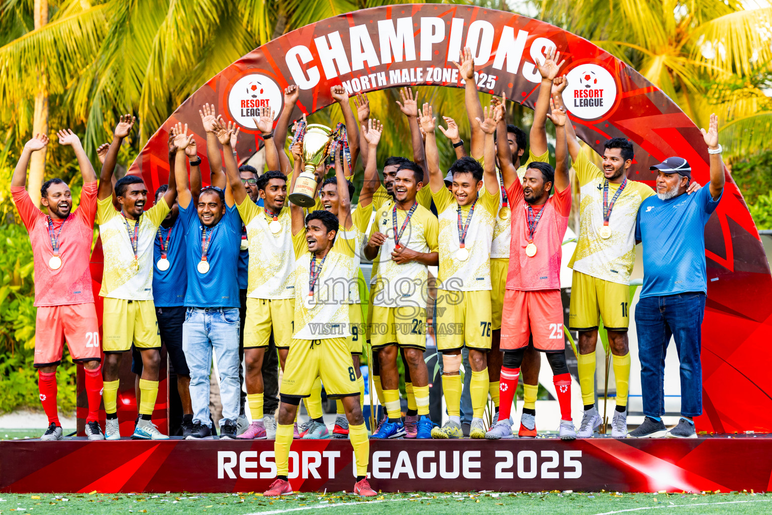 Jumeirah vs Varu in Final of Resort League 2025 (North Male Zone) was held on Saturday, 27th September 2025 in One And Only Reethi Rah Maldives Resort, Photos: Nausham Waheed / images.mv