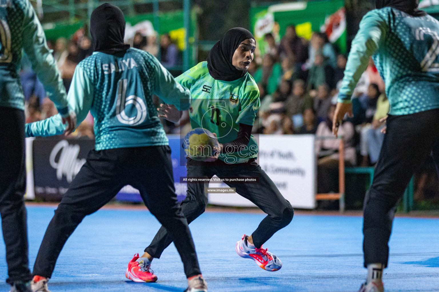 2nd Division Final of 7th Inter-Office/Company Handball Tournament 2023, held in Handball ground, Male', Maldives on Monday, 25th October 2023 Photos: Nausham Waheed/ Images.mv