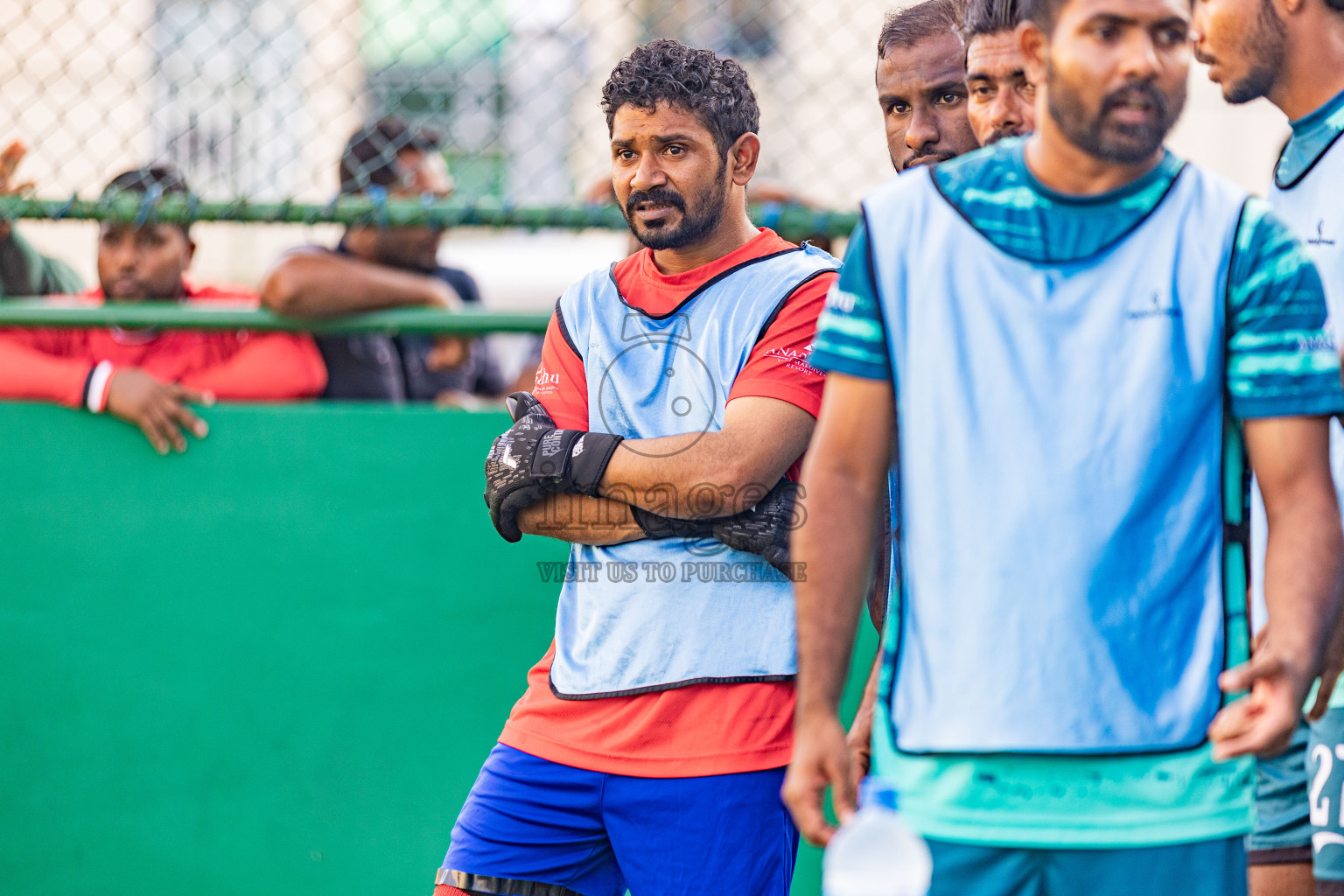 The Marina vs Anantara in Resort League 2025 (South Male Zone) was held on Sunday, 28th September 2025 in Crossroads's Maldives, Photos: Areef Adam / images.mv