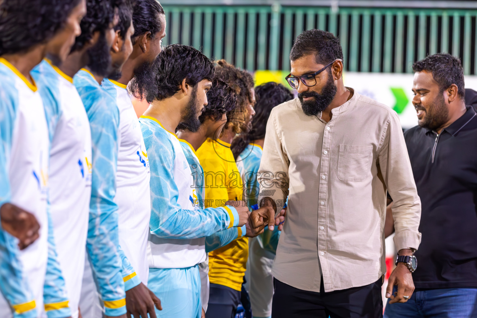 K Maafushi vs K Gulhi in Day 22 of Golden Futsal Challenge 2024 was held on Monday , 5th February 2024 in Hulhumale', Maldives
Photos: Ismail Thoriq / images.mv