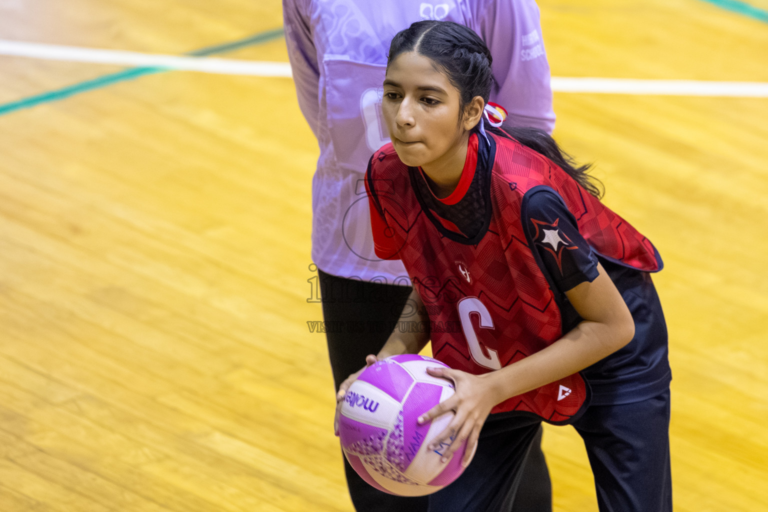 Day 12 of 26th Inter-School Netball Tournament 2025 was held in Social Center Indoor Hall on Thursday, 30th October 2025. Photos: Ismail Thoriq / images.mv