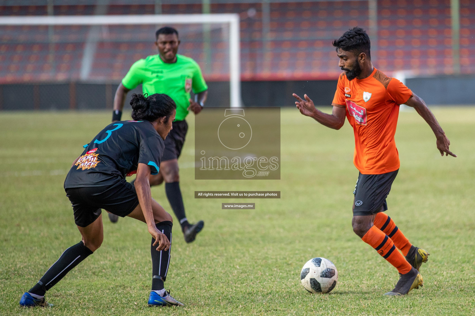 Eagles vs Foakaidhoo in Dhiraagu Dhivehi Premier League 2019/2020 held in Male', Maldives on 20th January 2020 Photos: Suadh Abdul Sattar /images.mv