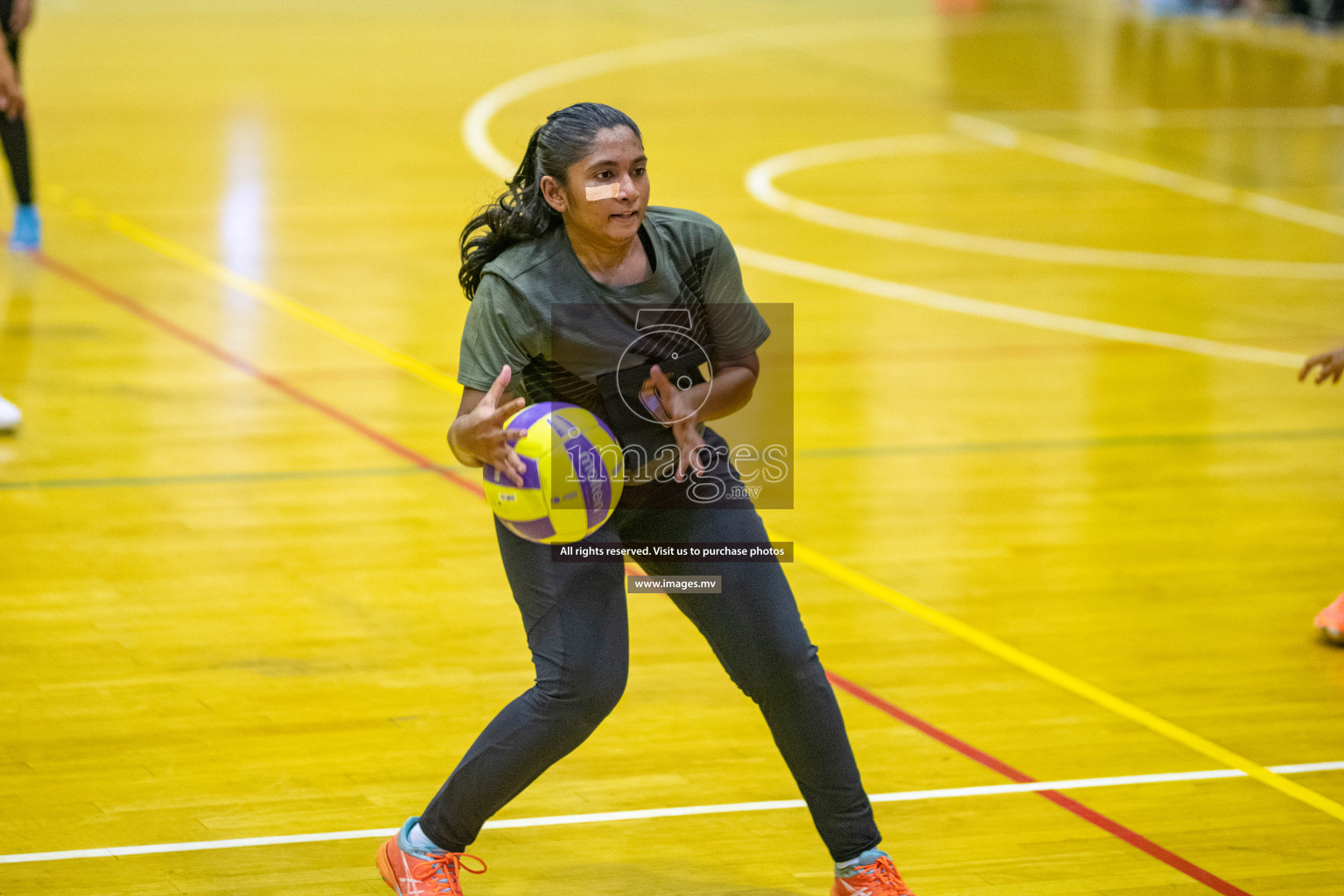 Kulhudhuffushi Youth & R.C vs Club Green Streets in the Finals of Milo National Netball Tournament 2021 (Women's) held on 5th December 2021 in Male', Maldives Photos: Ismail Thoriq / images.mv