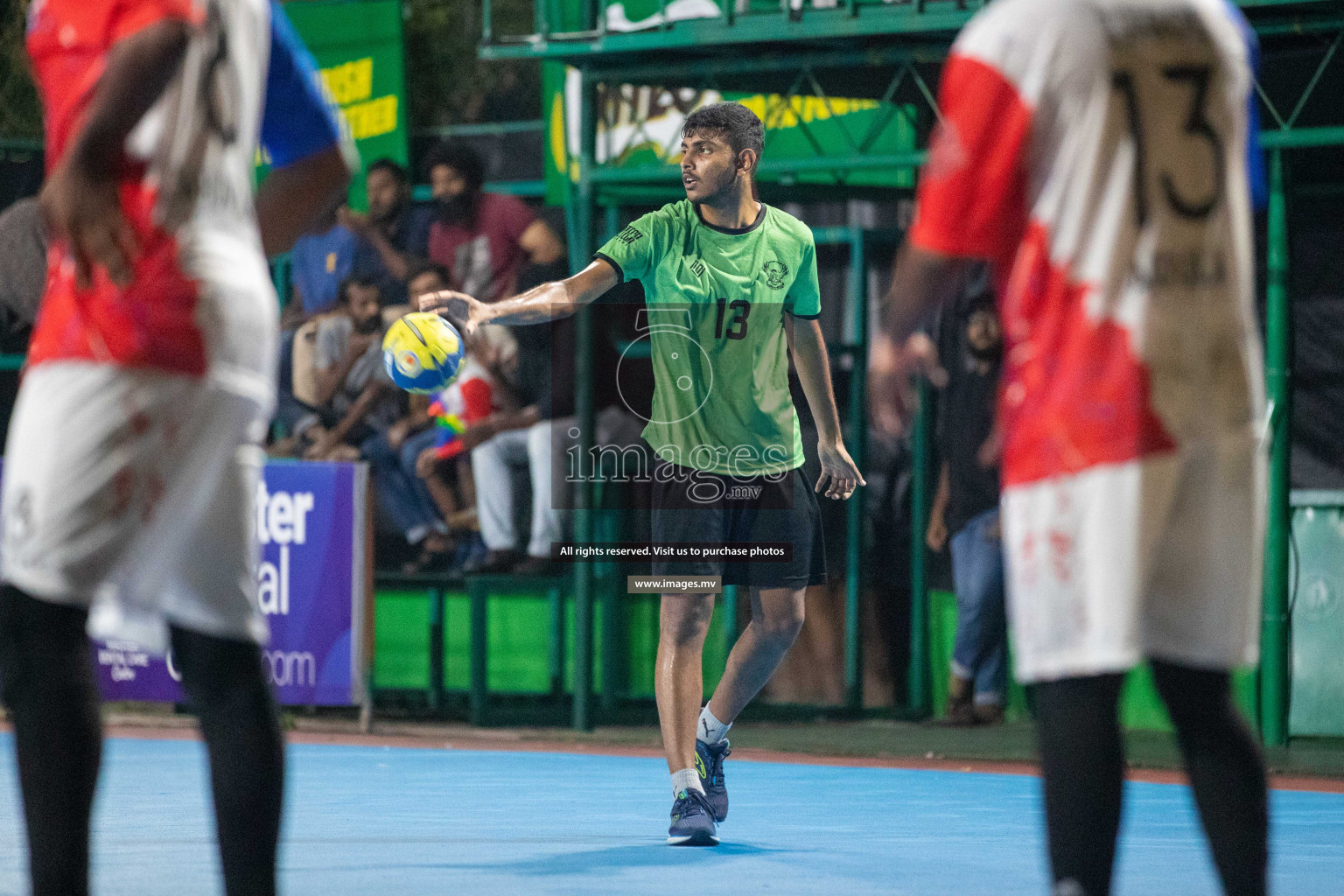 Day 3 of 6th MILO Handball Maldives Championship 2023, held in Handball ground, Male', Maldives on Friday, 22nd May 2023 Photos: Nausham Waheed/ Images.mv