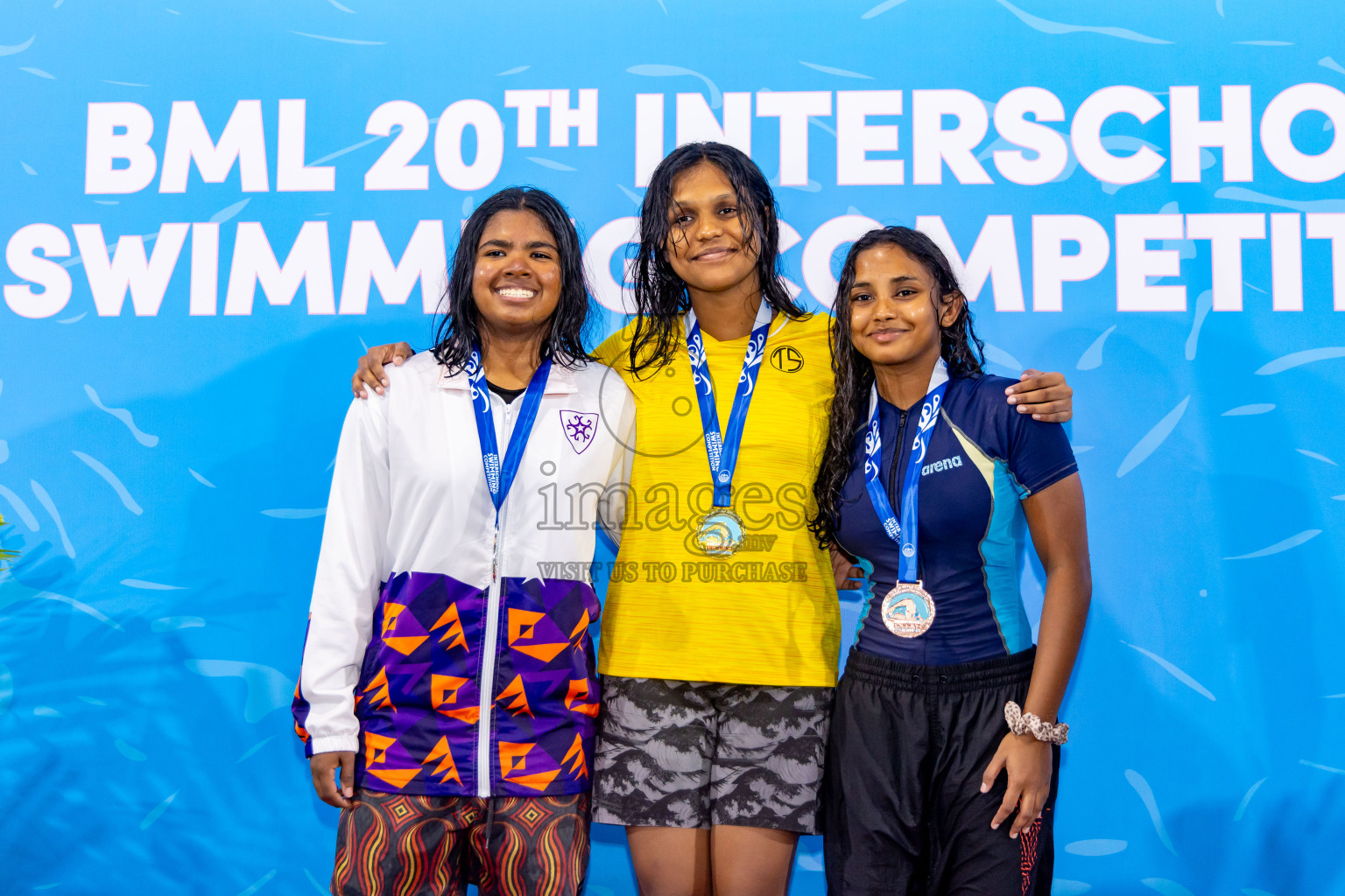 Day 4 of 20th Inter-school Swimming Competition 2024 held in Hulhumale', Maldives on Tuesday, 15th October 2024. Photos: Nausham Waheed / images.mv