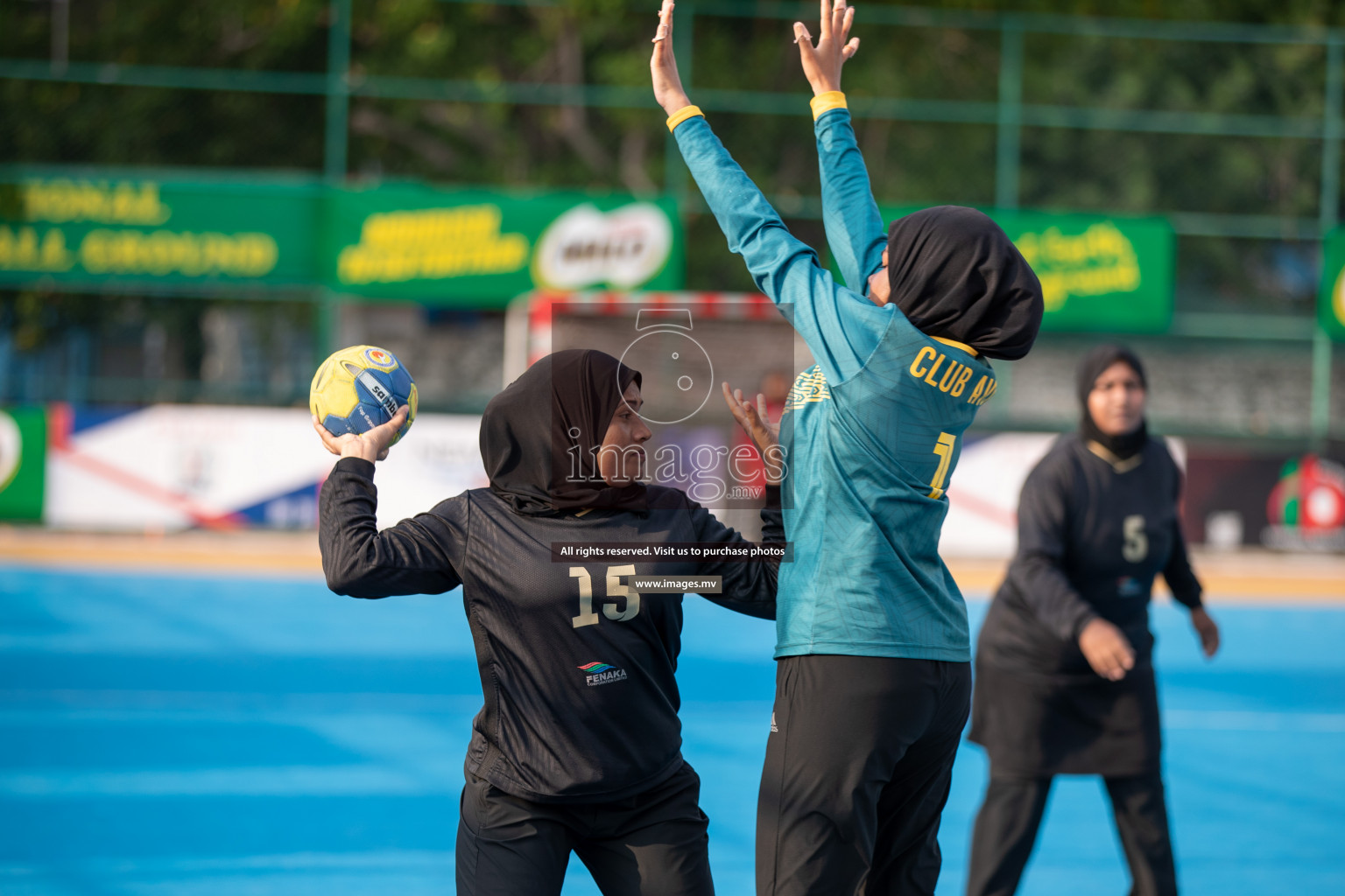 Day 12 of Milo 6th Inter Office Handball Tournament 2022 - Photos by Hassan Simah