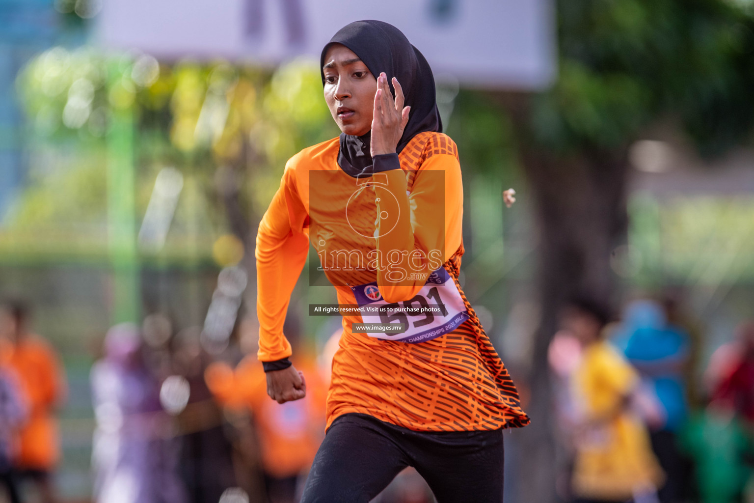 Day 1 of Inter-School Athletics Championship held in Male', Maldives on 22nd May 2022. Photos by: Nausham Waheed / images.mv