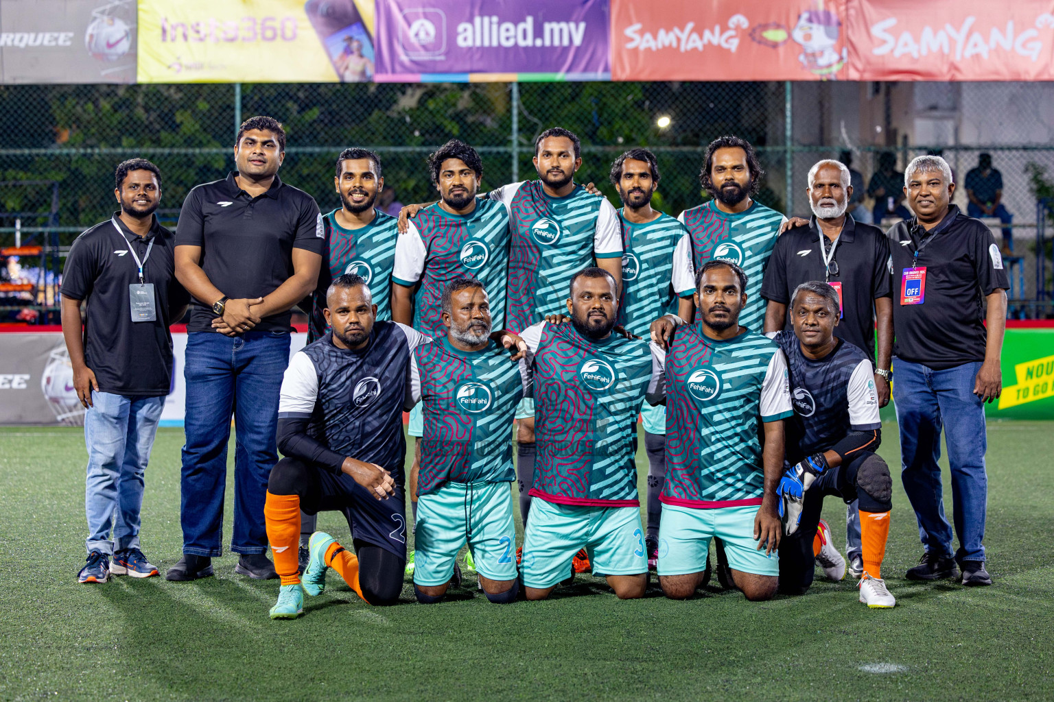 FEHI FAHI CLUB vs POSC in Club Maldives Classic 2024 held in Rehendi Futsal Ground, Hulhumale', Maldives on Sunday, 15th September 2024. Photos: Nausham Waheed / images.mv