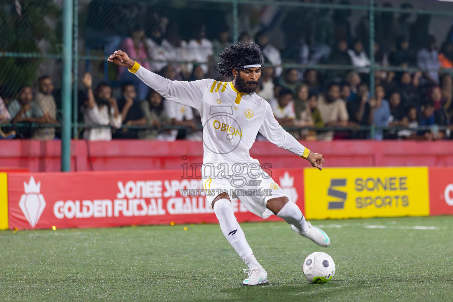 Dhandimagu vs GA Kanduhulhudhoo in Zone Round on Day 30 of Golden Futsal Challenge 2024, held on Tuesday , 14th February 2024 in Hulhumale', Maldives
Photos: Ismail Thoriq / images.mv