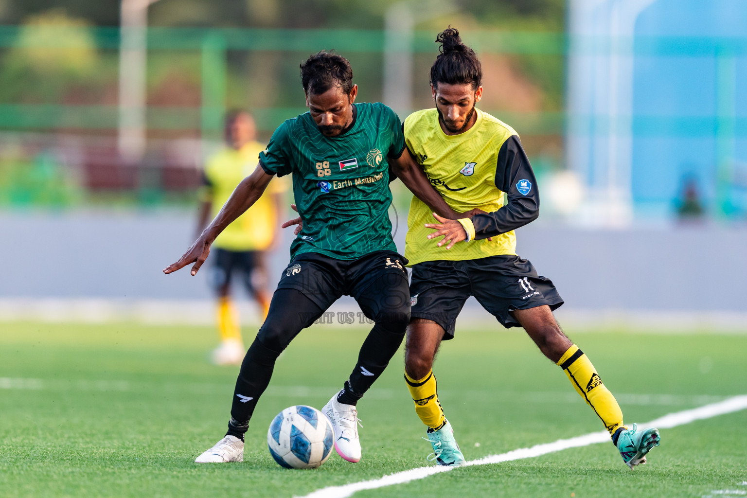 Baburu SC vs Kanmathi Juniors from Semi Final of Manadhoo Council Cup 2024 in N Manadhoo Maldives on Sunday, 25th February 2023. Photos: Nausham Waheed / images.mv