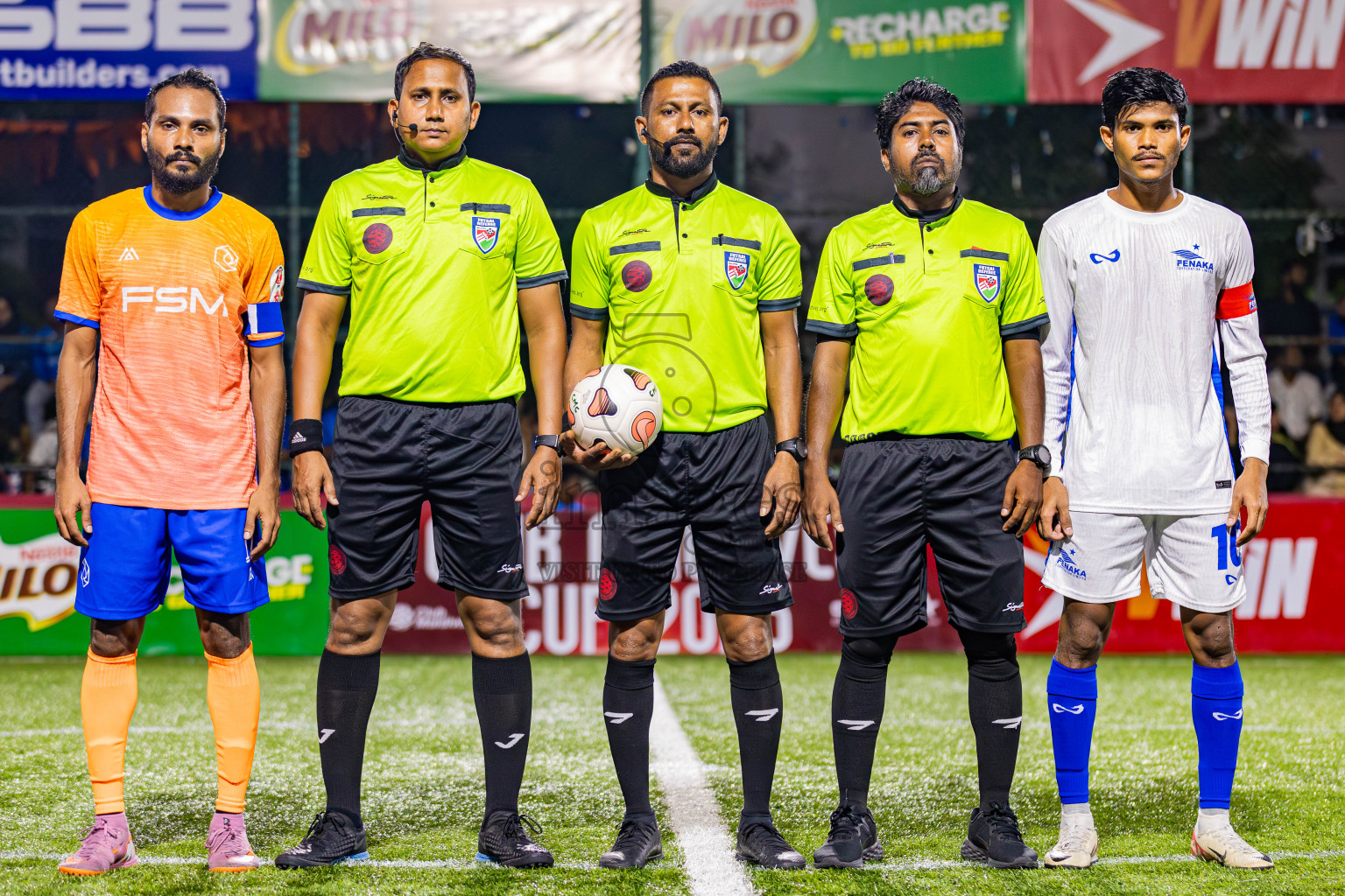 FSM vs FENAKA in Day 5 of Club Maldives Cup 2025 was held in Rehendhi Futsal Ground, Hulhumale', Maldives on Friday, 3rd October 2025. Photos: Areef Adam / Images.mv
