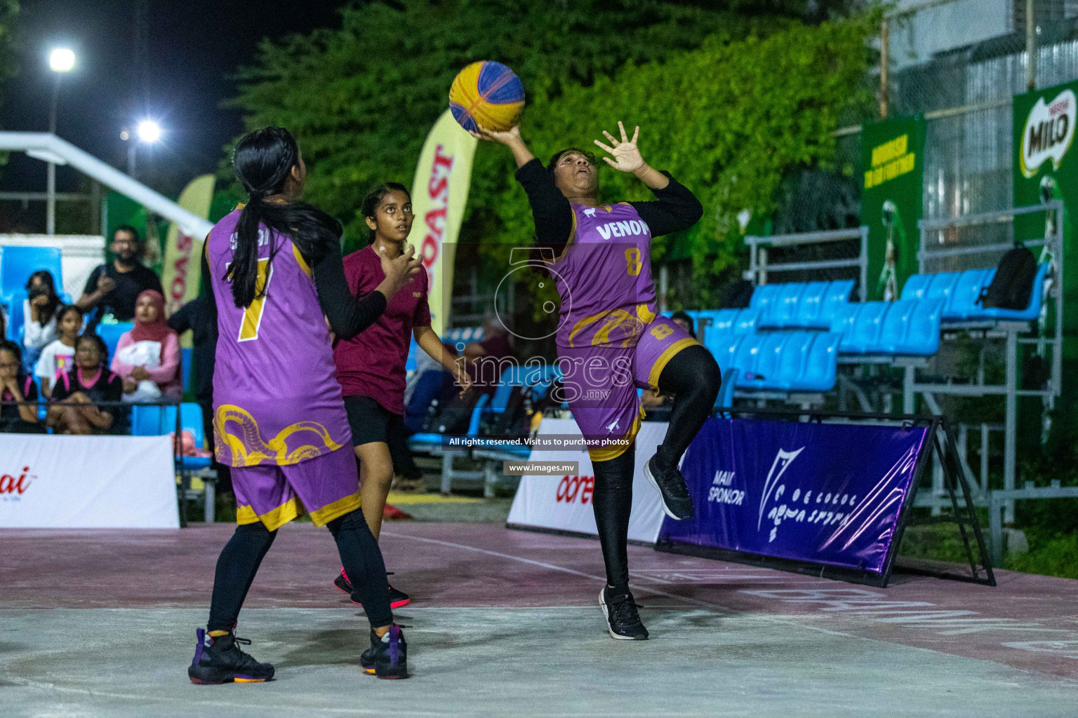 Day4 of Slamdunk by Sosal on 15th April 2023 held in Male'. Photos: Nausham waheed /images.mv