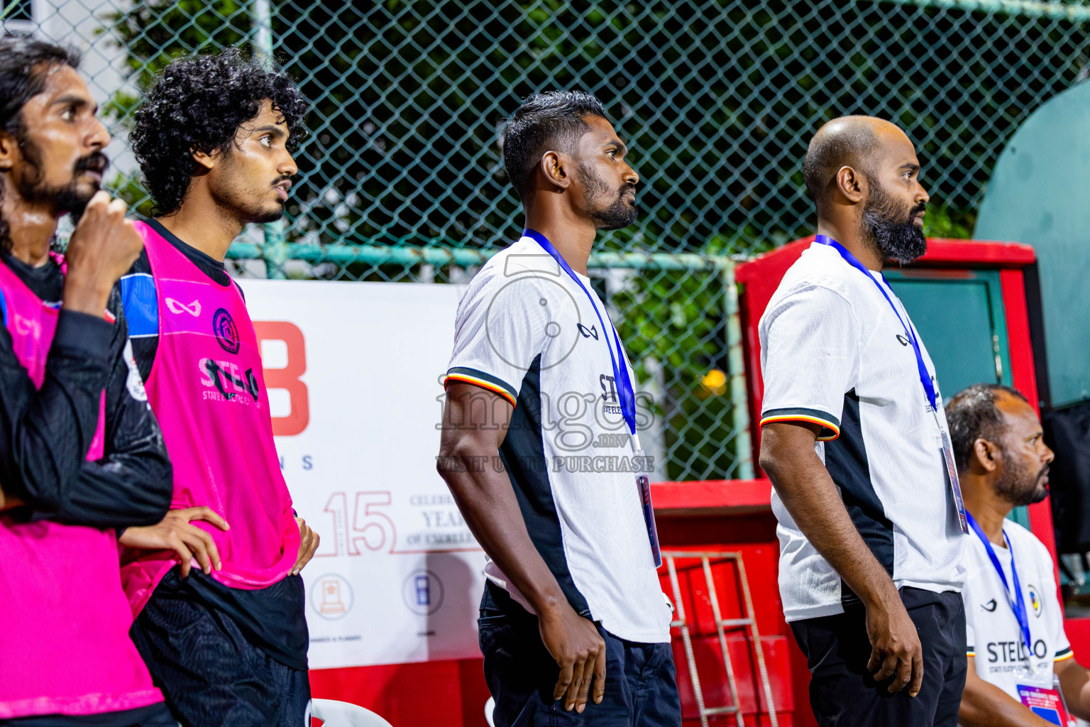 TEAM MACL vs STELCO RC in Quarter Finals of Club Maldives Cup 2024 held in Rehendi Futsal Ground, Hulhumale', Maldives on Wednesday, 9th October 2024. Photos: Nausham Waheed / images.mv