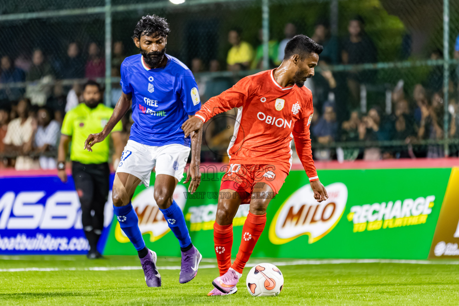 Team Naivaadhoo vs Club Combination in Day 1 of Kings Cup of Club Maldives Cup 2025 held in Rehendi Futsal Ground, Hulhumale', Maldives on Saturday, 30th August 2025. Photos: Areef / images.mv