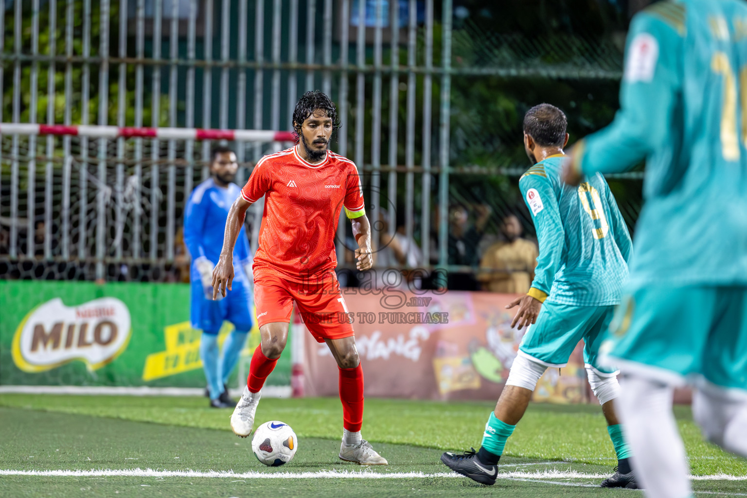 Maldivian vs Ooredoo in Club Maldives Cup 2024 held in Rehendi Futsal Ground, Hulhumale', Maldives on Thursday, 3rd October 2024.
Photos: Ismail Thoriq / images.mv