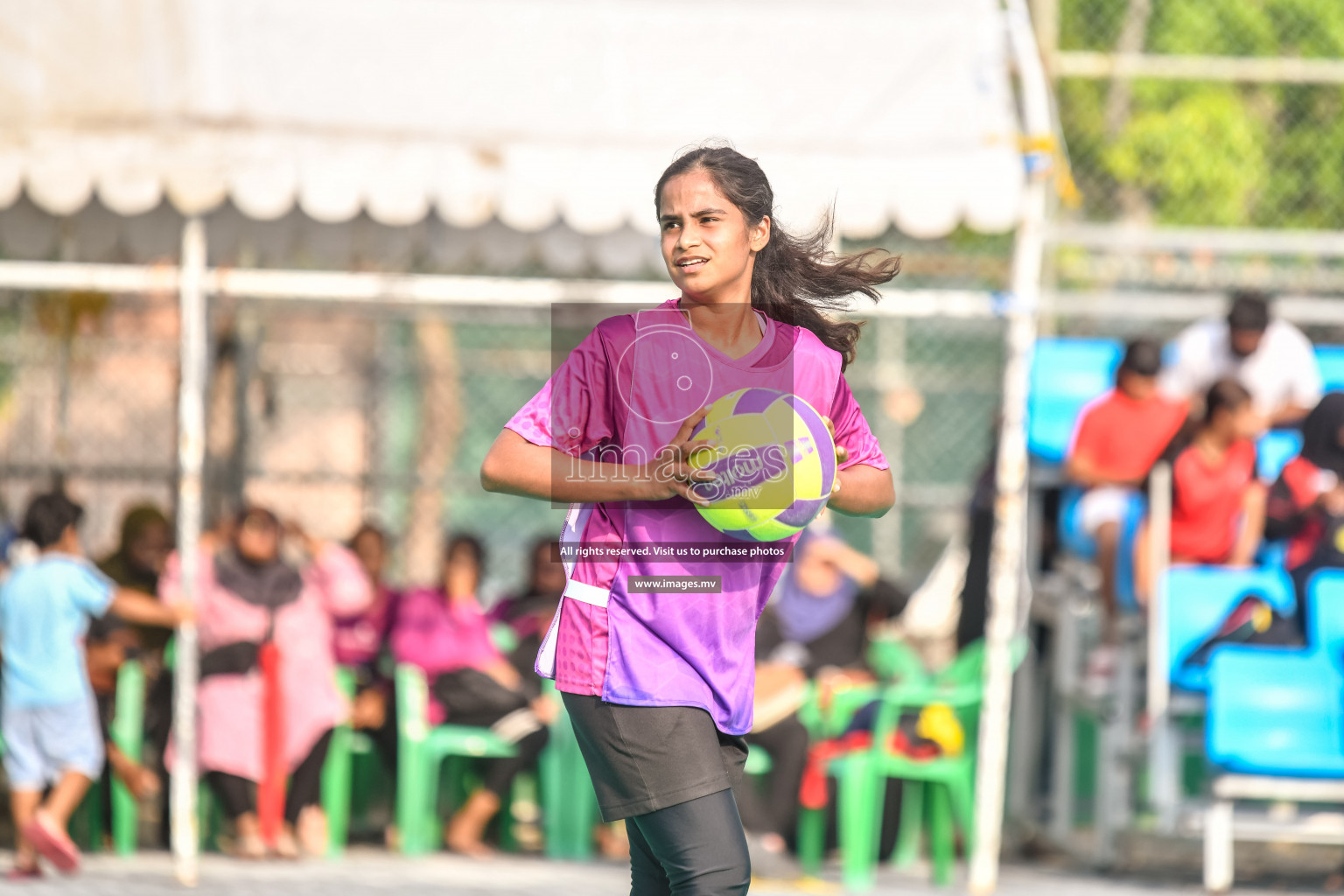 Day 10 of Junior Netball Championship 2022 held in Male', Maldives. Photos by Nausham Waheed