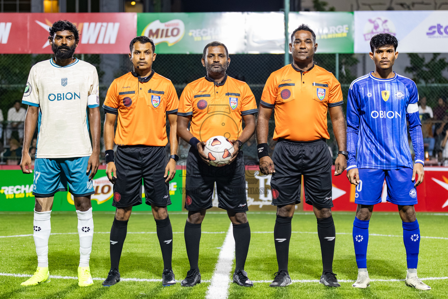 Team Naivaadhoo vs Mylo City Sports Club in Kings Cup of Club Maldives Cup 2025 held in Rehendi Futsal Ground, Hulhumale', Maldives on Monday, 1st September 2025. Photos: Areef, Yasna / images.mv