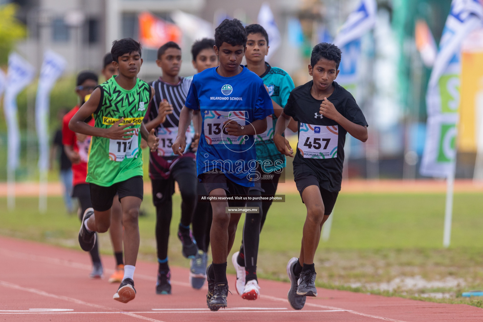 Day three of Inter School Athletics Championship 2023 was held at Hulhumale' Running Track at Hulhumale', Maldives on Tuesday, 16th May 2023. Photos: Shuu / Images.mv