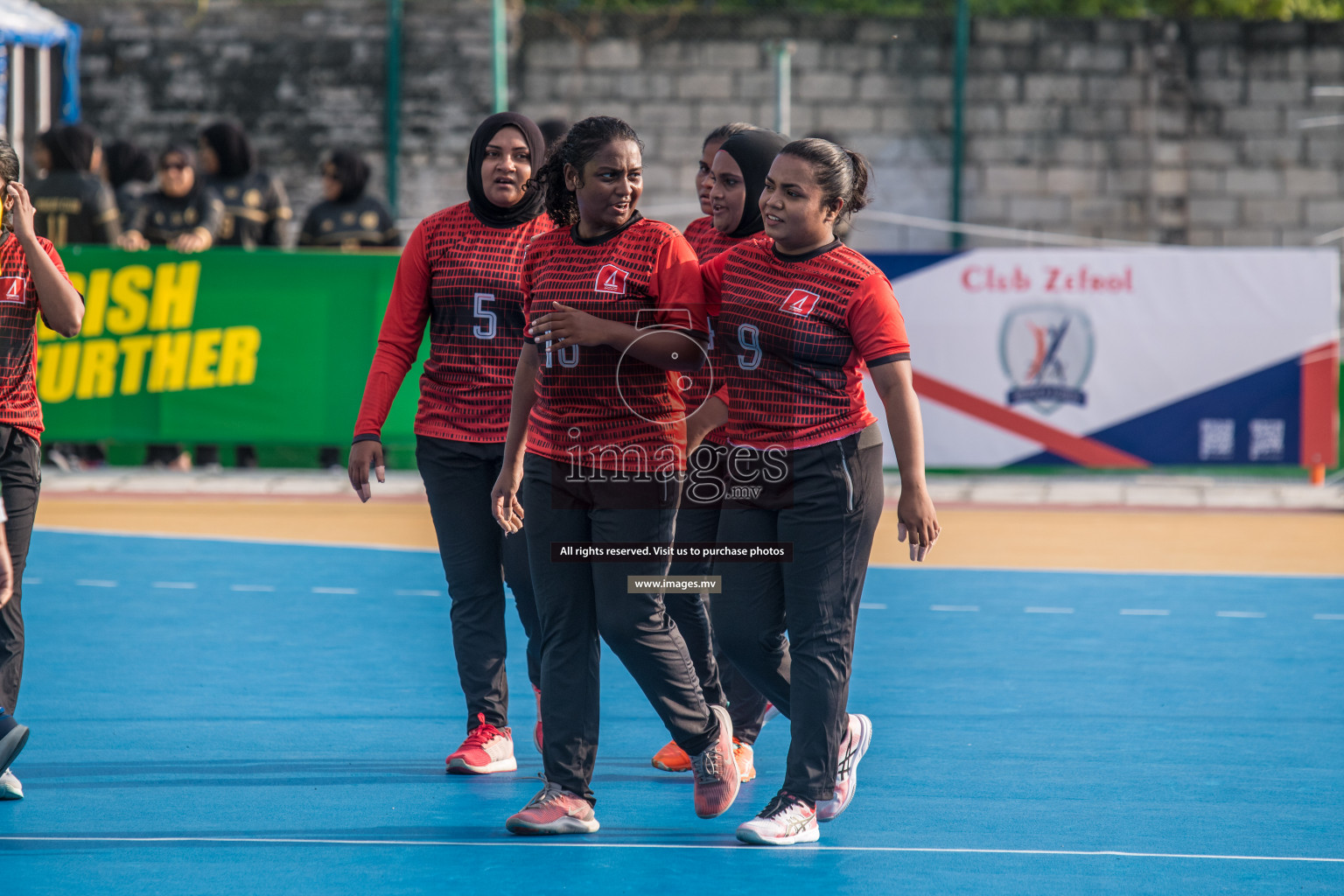 Day 9 of Milo 6th Inter Office Handball Tournament 2022 - Photos by Nausham Waheed