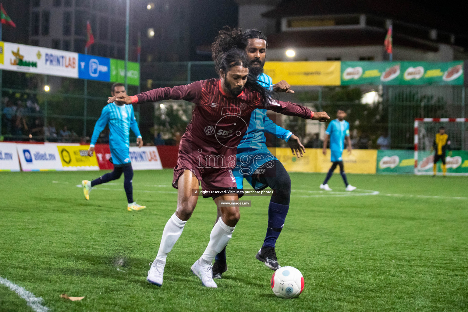 MACL vs Trade Club in Club Maldives Cup 2022 was held in Hulhumale', Maldives on Sunday, 9th October 2022. Photos: Hassan Simah / images.mv