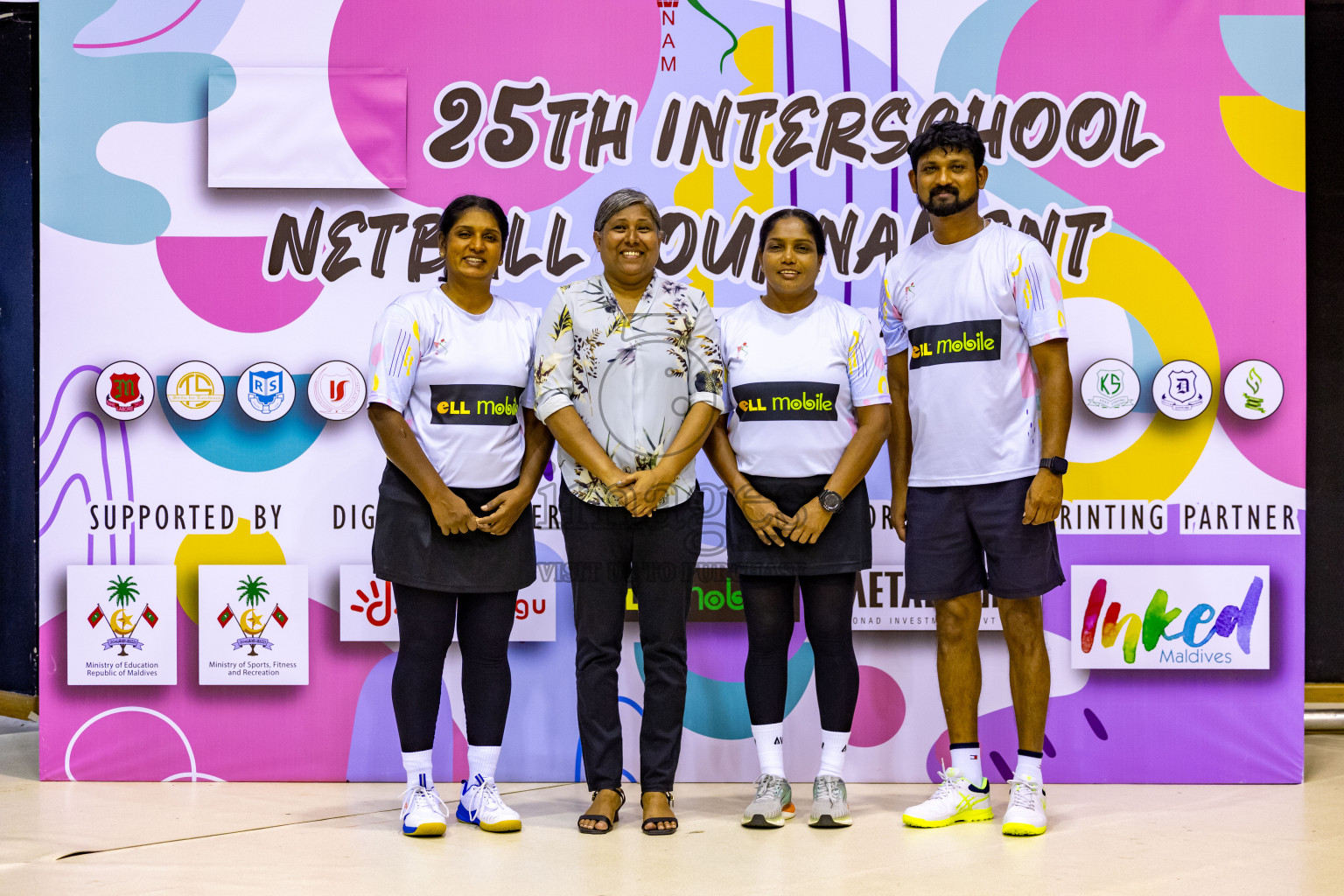 Closing Ceremony of Inter-school Netball Tournament held in Social Center at Male', Maldives on Monday, 26th August 2024. Photos: Hassan Simah / images.mv