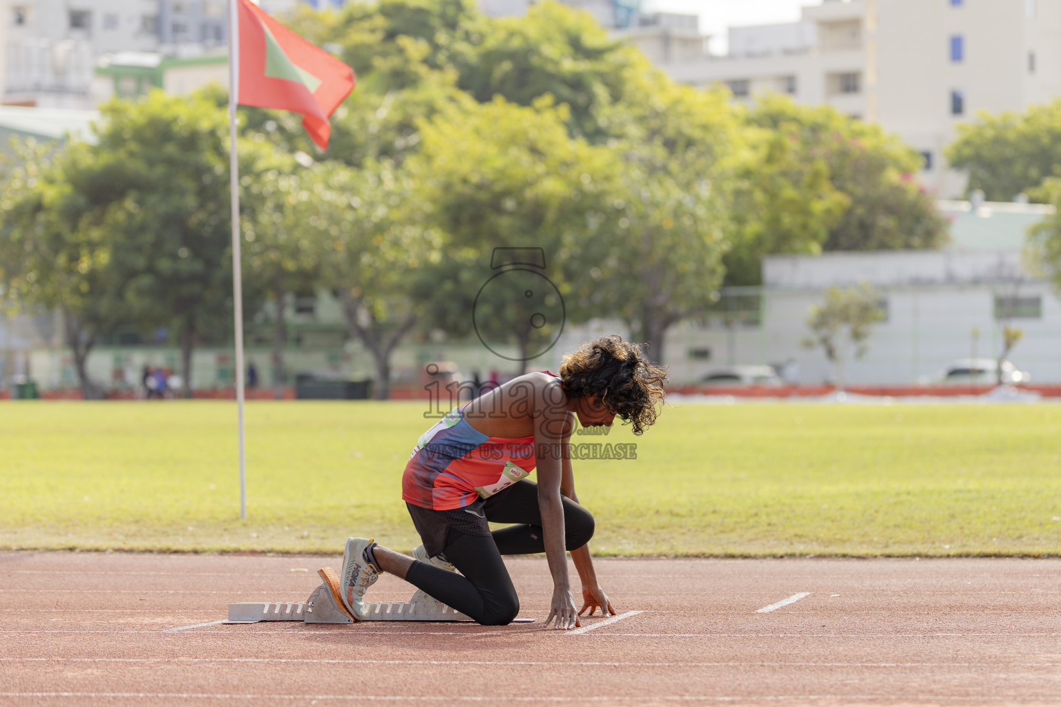 Day 1 of National Athletics Championship 2025 was held at Ekuveni Running Ground in Male', Maldives on Thursday, 14th August 2025. Photos: Hasni / images.mv