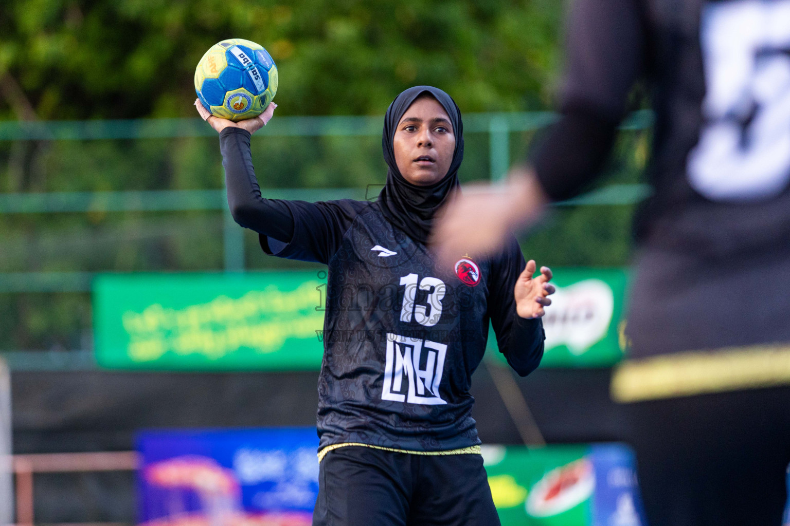 Day 7 of 10th National Handball Tournament 2023, held in Handball ground, Male', Maldives on Sunday, 4th December 2023 Photos: Nausham Waheed/ Images.mv