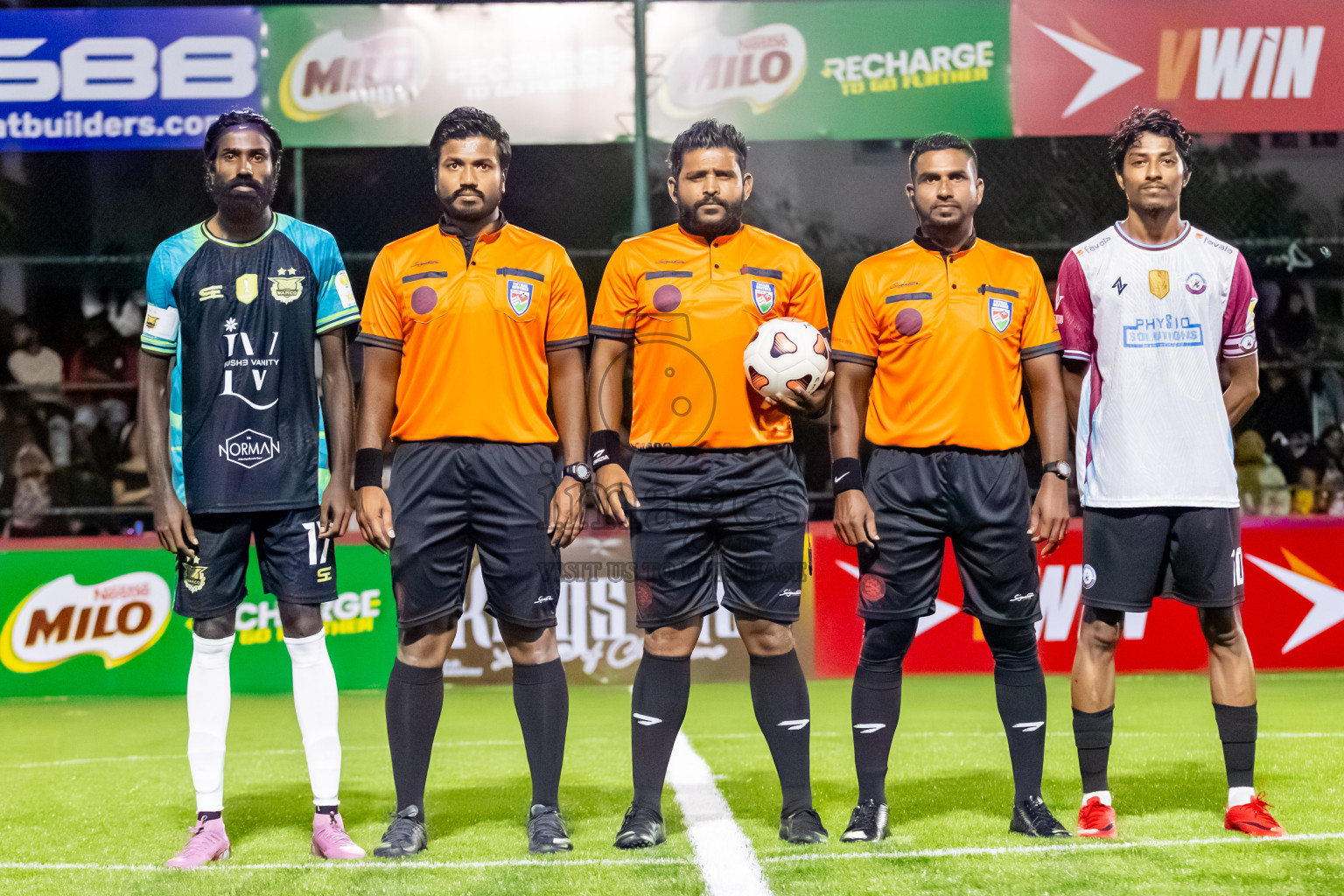 Kulhivaru Vuzaara Club vs Club Wamco in Day 1 of Kings Cup of Club Maldives Cup 2025 held in Rehendi Futsal Ground, Hulhumale', Maldives on Saturday, 30th August 2025. Photos: Yasna Ahmed / images.mv