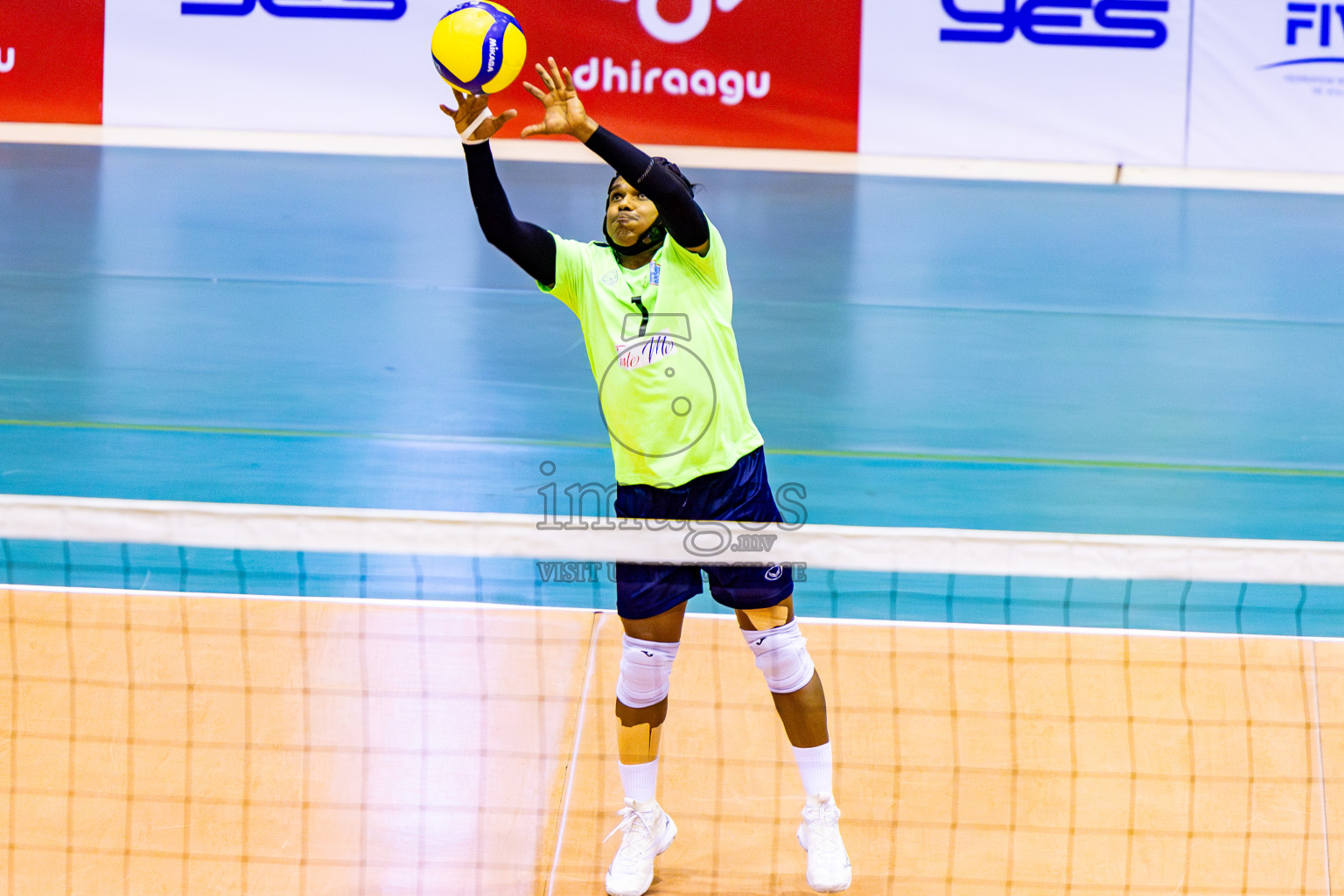 Sports Club City vs Dhivehi Sifainge Club in Semi Final of MILO VAM Cup 2024 Men's Division was held in Social Center Indoor Hall on Friday, 1st September 2024. Photos: Nausham Waheed / images.mv