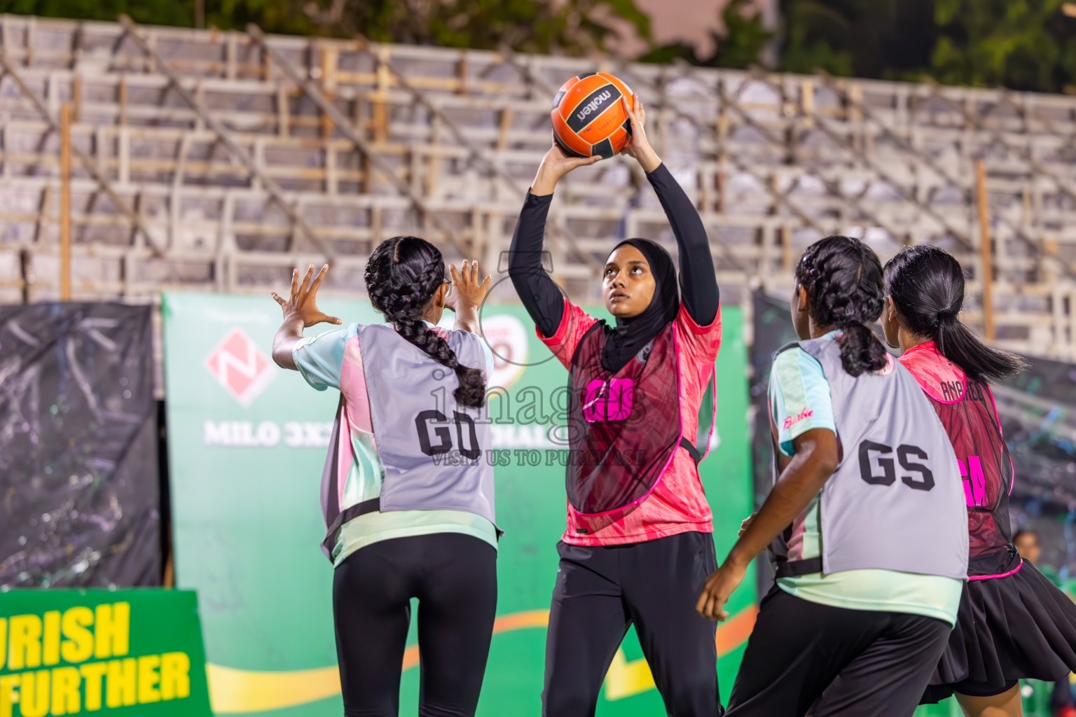 Day 4 of MILO 3x3 Netball Challenge 2024 was held in Ekuveni Netball Court at Male', Maldives on Sunday, 17th March 2024.
Photos: Ismail Thoriq / images.mv