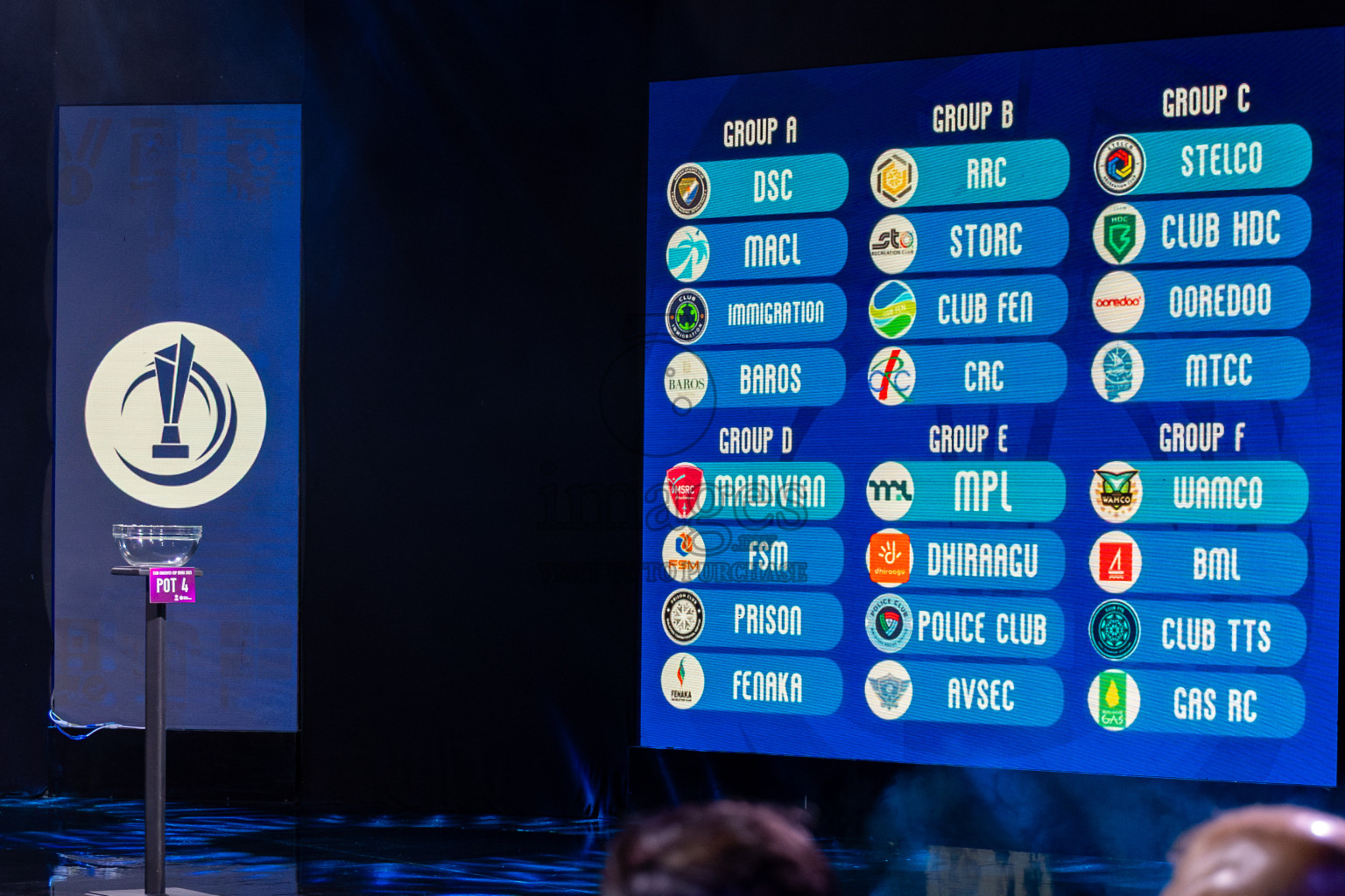 Draw for Club Maldives Cup 2025 was held on Friday, 12th September 2025 at PSM Studio. 
Photos: Ismail Thoriq/images.mv